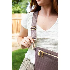 Ivy League Plaid Adjustable Bag Strap