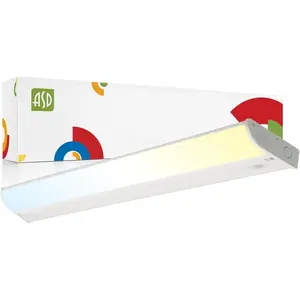 NEW LED Under Cabinet Lighting, 32 inch 16W 1057 LM, Dimmable Hardwired Under Cabinet Lights for Kitchen, 3000K Soft/4000K Cool/5000K Daylight, Under Counter Light Fixtures, ETL Energy Star, White