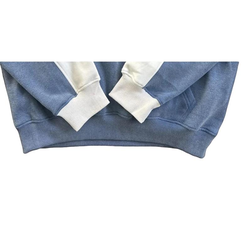 Fantastic Four Hoodie (Fantastic 4) Men's Contrasting colors Polyester Pullover Sweaters Tops with Kanga Pocket - Menswear, Cotton Hem Long Long Sleeves Sleeves