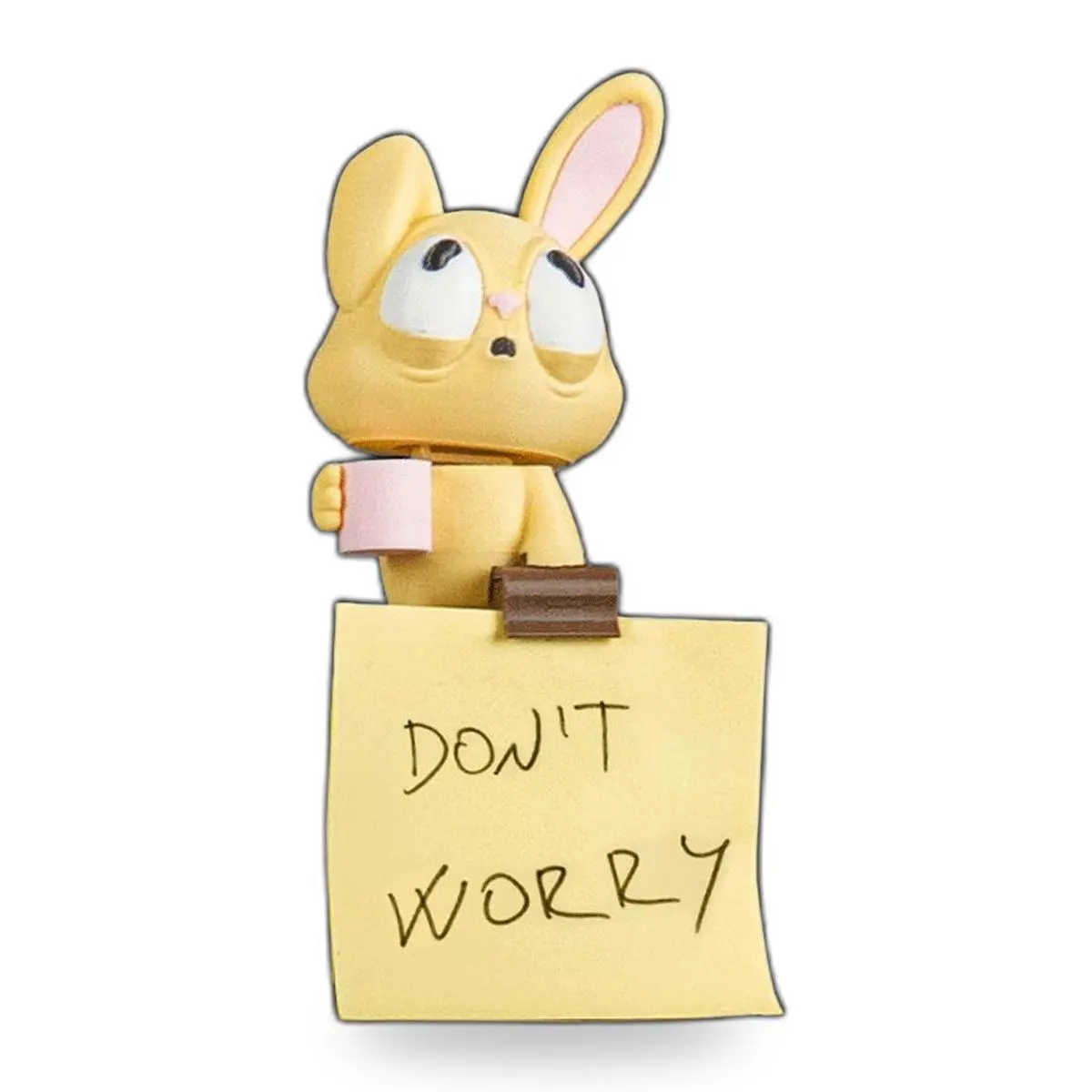 Office Bunny Note Holder - Memo & Card Stand Desk Organizer