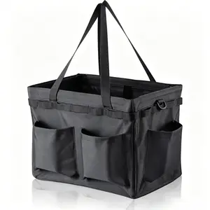 Multifunctional Car Trunk Storage Bag Outdoor BBQ Grill Tools Organizer Caddy