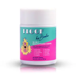 Floof by Brodie 10-in-1 Multivitamin Chews - Treats for Dogs