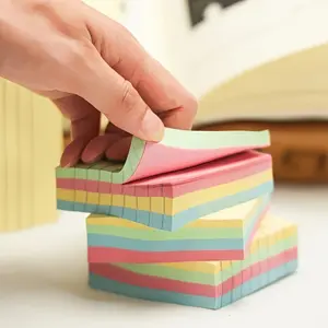 Lined Sticky Notes, 76mm x 76mm Square, 200 Sheets per Pad, Perfect for Office, School, Home, Daily Reminders, Study or Work