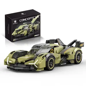 Racing Sports Car Model Building Blocks Building Set Building Kit Assembly Conceptcar Bricks Toys City Racing Car Home Ornaments Holiday Gifts For Kids Adult Building Block Sets