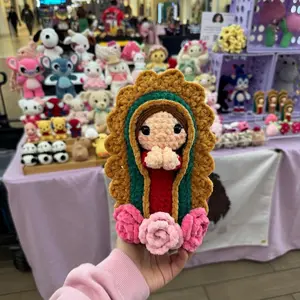 Lady of Guadalupe Crochet Pattern Virgin Mary Doll Guadalupe Amigurumi Our Lady Crochet Ideal for Beginners and Experienced Crocheters