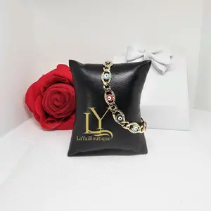 LaYaiBoutique #2211 14k Gold Plated Eye  High Quality
