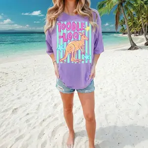 Toodle Loo Kangaroo shirt, Striped Kangaroo shirt, Last Day Of School shirt, End Of The Year shirt, Preppy Kangaroo shirt, School Farewell shirt