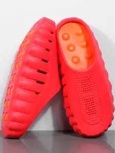 Massage Thick-Sole Clogs, Unisex Lightweight EVA Breathable Hole Shoes for Beach & Daily Wear, Footwear