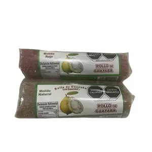Rollo de guayaba molido rojo or molido natural