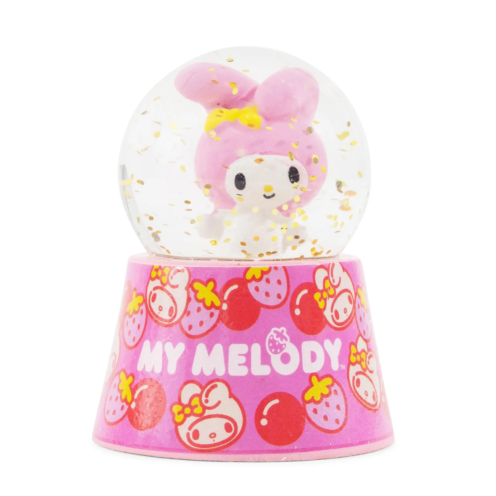 Sanrio My Melody Mini Light-Up Snow Globe | 3 Inches Tall, Decor, Interior