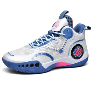 New Couple's Shoes: Stylish High-Top Trendy Basketball Shoes-Comfortable, Shock-Absorbing & Non-Slip Athletic Footwear, Available in Multiple Colors, Street-Style Fashion Sneakers