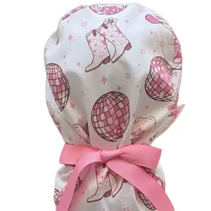 Disco balls scrub caps