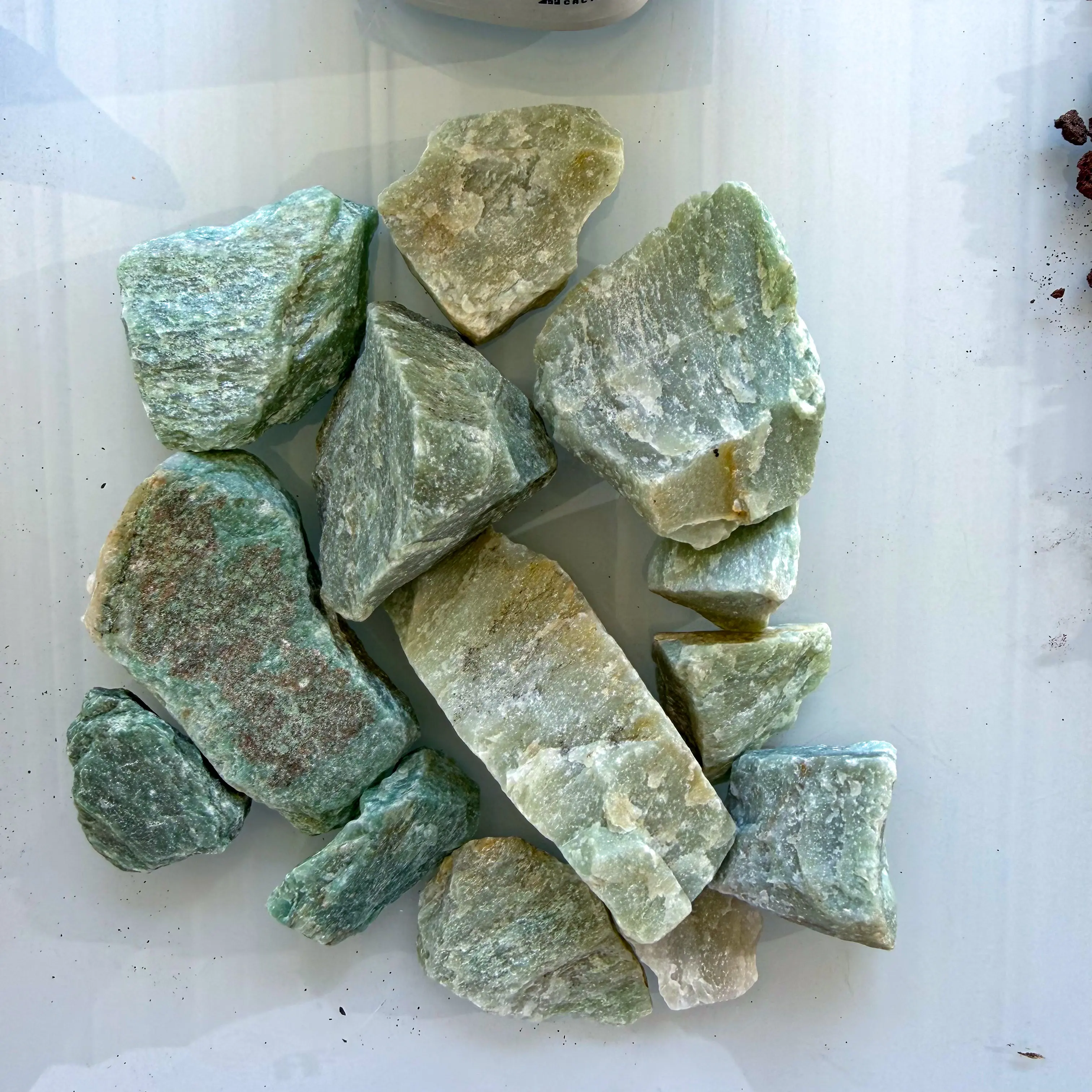 Metaquartzite, Medium Chunks "Serpentine Green"