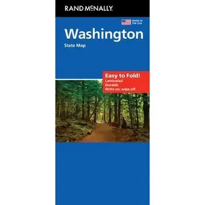 Rand McNally Easy to Fold: Washington State Laminated Map -- Rand McNally, Sheet Map, Folded