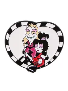 Horror Movie Enamel Brooch Pin, Durable Metal Pins, Vintage Punk Style, Fashion Accessory for Bags, Clothing, Hats, Elegant Women's Jewelry, Halloween Party Gift