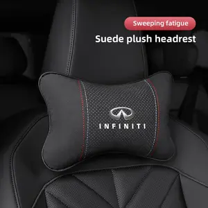 Car Headrest Neck Support Seat Lumbar Cushion Neck Pillow For Infiniti QX50 QX60 Q70L QX70 QX55 Q50 FX35 Q30 G37 JX35 G35 Q60 QX80 QX30 ESQ G25 G37 FX37 FX50 EX35 EX25 EX37 Car Accessories