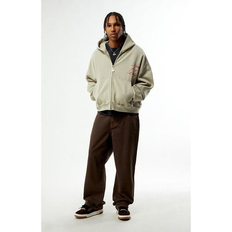 Pacsun Men's Dylan Baggy Jeans Dark Brown