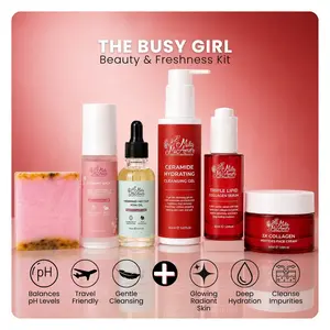 The Busy Girl Beauty & Freshness Kit - Stay fresh and glowing Anywhere!