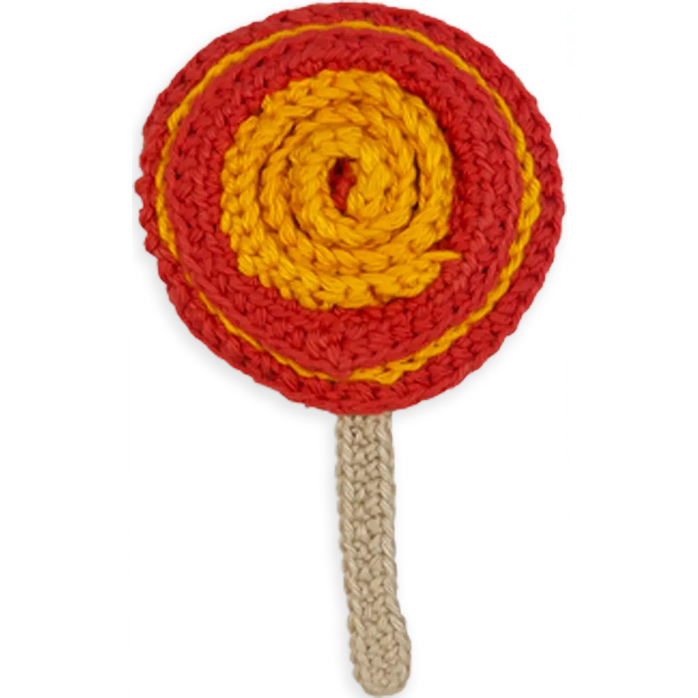 Lollipop Crochet Patch