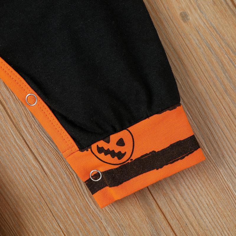 Ma&Baby Newborn Halloween Outfits Baby Boy Girl Just Bootiful Ghost Hooded Romper  Jumpsuit Fall Winter Clothing