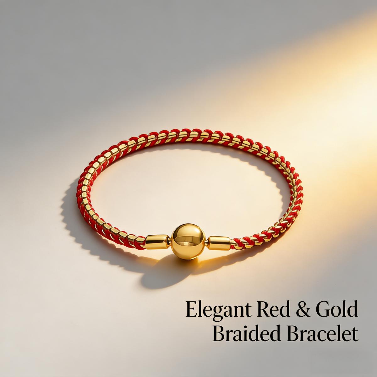 Blue/Red/Black/Pink Braided Charm Bracelet, High Polish Silver Plated Beaded Bracelet, Adjustable Casual Wristband