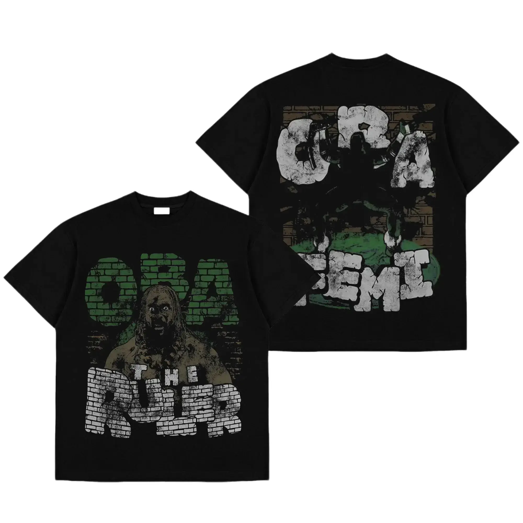 Oba Femi - The Ruler Premium Cotton T-Shirt, The Ruler Shirt, The Dominant Champion Shirt, King of Power Style Shirt, Oba Femi Fans Shirt, Retro Wrestling Graphic Tee for Fans, Fashion Cotton, Full Colors, Full Sizes, For Men, For Women