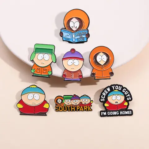 Cartoon Series Brooch Cartoon Badge for Backpacks, Jeans, Scarves, Hats Decor, Fashion Accessories for Men & Women, Collectible Item