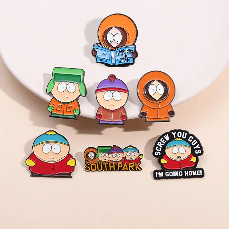Cartoon Series Brooch Cartoon Badge for Backpacks, Jeans, Scarves, Hats Decor, Fashion Accessories for Men & Women, Collectible Item
