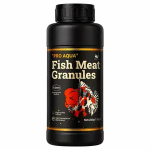 Pro Aqua Premium 1.0mm Micro Fish Food | 53% Protein Antarctic Krill | Floating Pellets for Small Tropical Fish, Goldfish & Betta 1-Pack