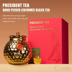 Presidential Tea 350g of Jin Jun Mei (Red Tea) Hand Pick From 60.000pcs Tea Leaves To 500g