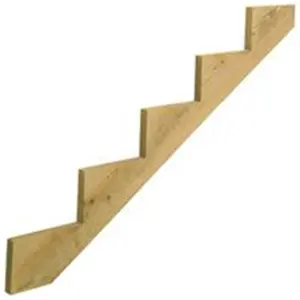 59.5 in. 5-Step Stair Stringer 59.5 in. 5-Step Stair Stringer