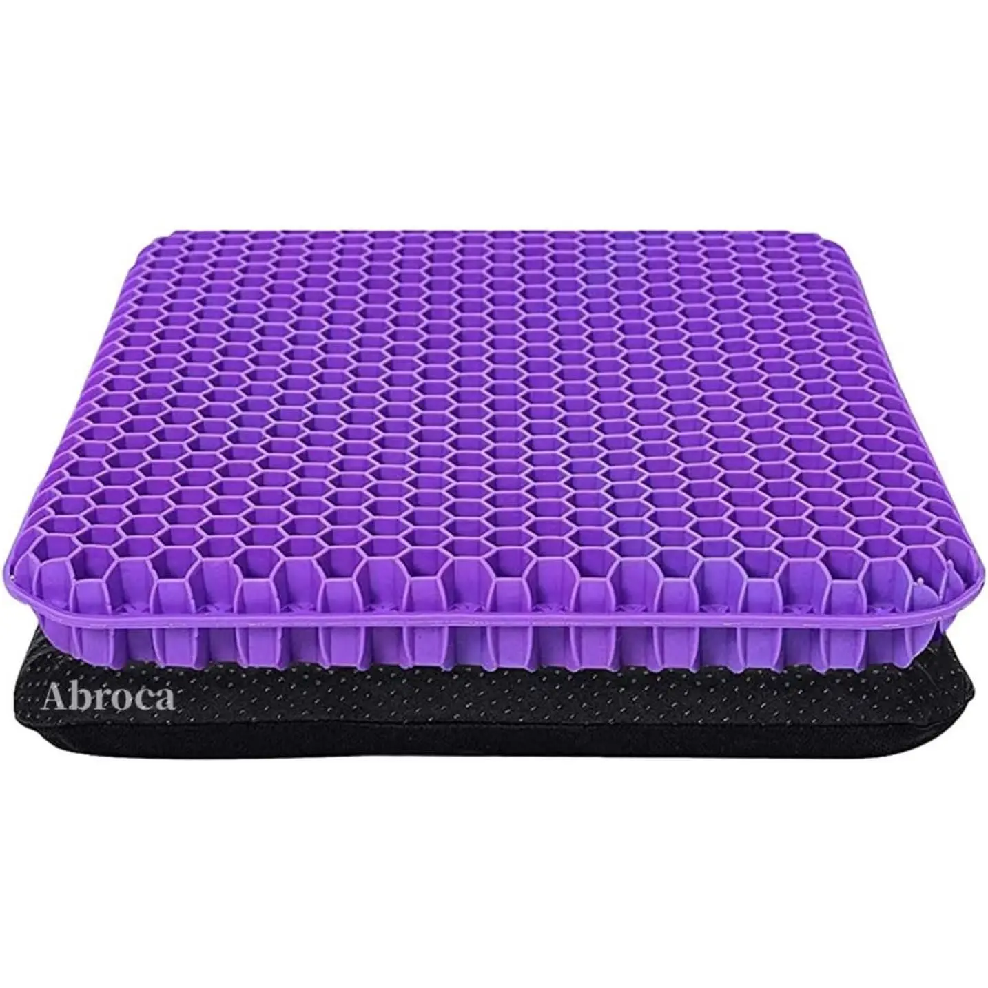 Gel Seat Cushion for Long Sitting, Thick Office Desk Home Wheelchair Seat for Back Hip Sciatica Tailbone Pain Sore Pressure Relief, Gel Cooling Game Chair Pads for Car Truck Driver