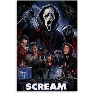 Classic Movie Scream Poster