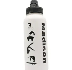 Personalized 32oz Insulated Sports Water Bottle – Custom Photo & Engraved Name – Stainless Steel Hydro Flask Style, Leak-Proof, Reusable, Gym, Hiking, School, Gifts