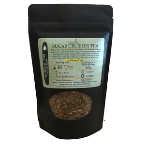 Lunation Stores Sugar Crusher Tea 60g Sugar Blocker Wellness Tea Organic Natural Sugar Free health tea Beverage