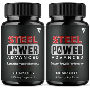 (2 Pack) SteelPower support Supplement, Steel Power (120 Capsules)