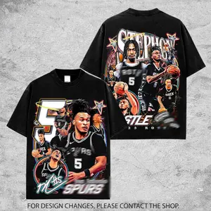 🏀 Stephon Castle Premium Cotton Graphic T Shirt, Super Slash Bros Fans Lockdown Castle Shirt, Next Gen Guard Basketball Streetwear Tee, High Quality Unisex Oversized Game Day Fit Casual Summer Outfit Sports Gift