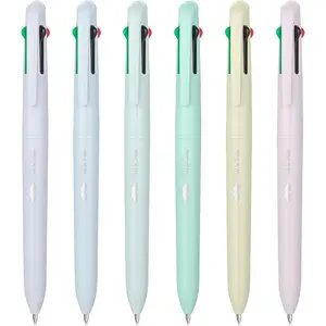 - Ballpoint Multicolor  in One, 4-in-1, 6 Pack, Colorful Ink, Retractable Multi Color s All in One
