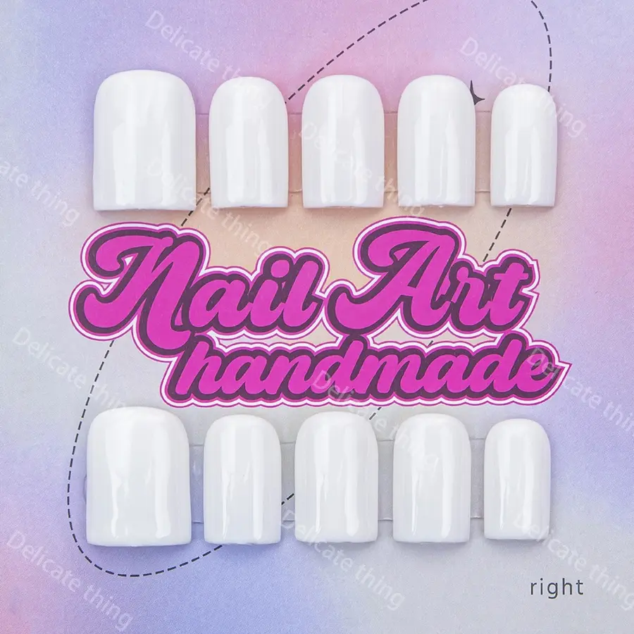 Duckbill Small Square All White