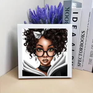 Teenager Pattern DIY Diamond Arts Colorful Painting Kit, DIY Decorative Art Picture for Beginner, Wall Art Decor for Home Living Room Bedroom, Diamond Painting Kits