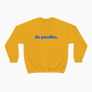 Sigma Gamma Rho Poodle Crewneck Sweatshirt: Centennial SGRHO