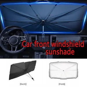 Car Sunshade Curtain, Car Sun Umbrella, Sunshield Cover, Summer UV Protection, Windscreen Protector, Car Sunshade Accessories, Sun Cover For Car Windshield