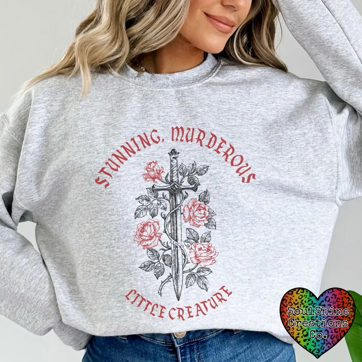 Stunning Murderous Little Creature Bookish Sweatshirt