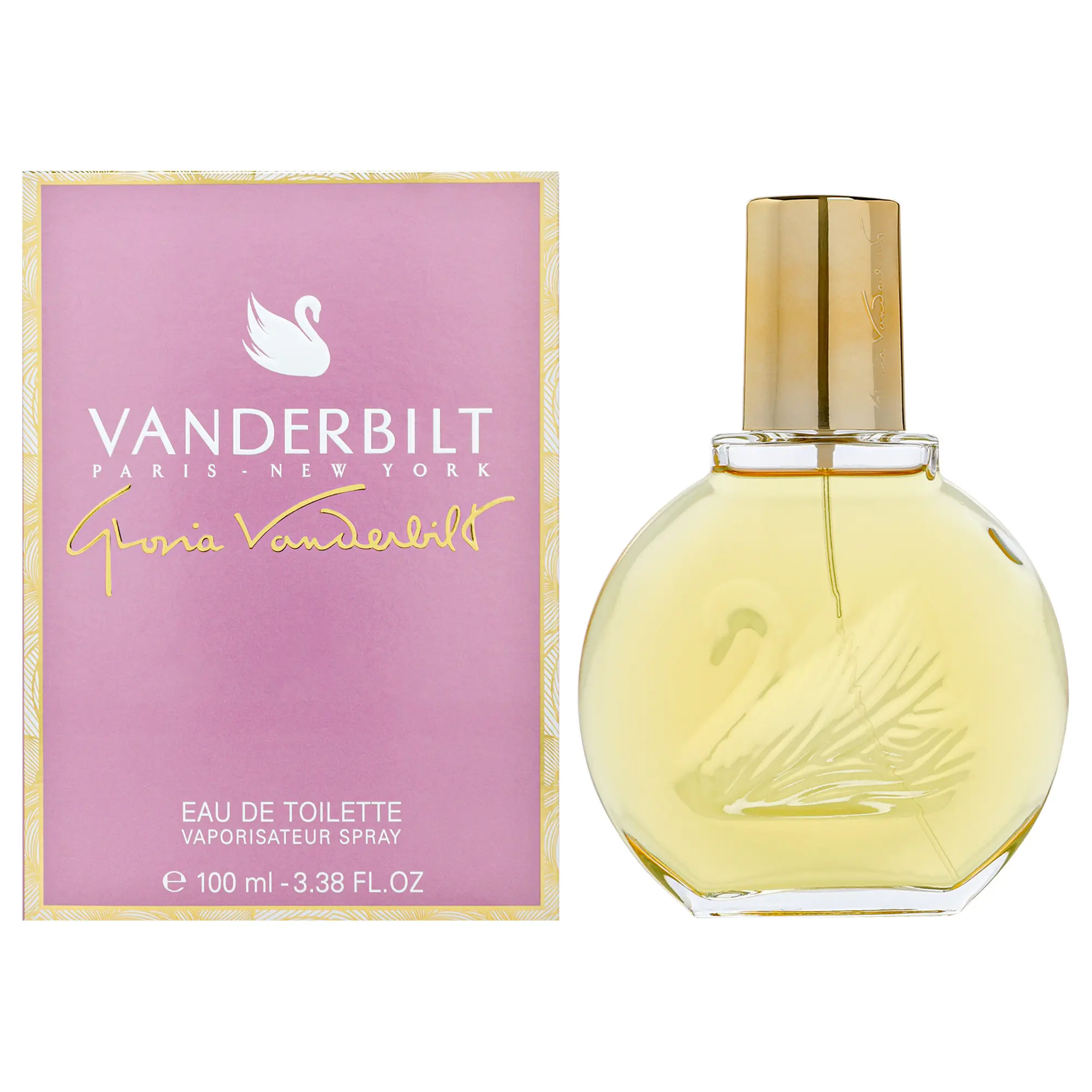 Vanderbilt Eau de Toilette by Gloria Vanderbilt for Women, Fresh and Timeless Daily Fragrance Spray, 3.38 oz, Spray Bottle