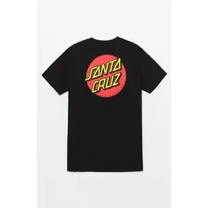 Santa Cruz Classic Dot T-Shirt Men's Soft and Breathable Cotton T-Shirt for Summer - Menswear, Top