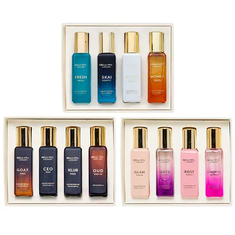 Bellavita Luxury Mega Collection 12 Day Advent Calendar Gift Set | Ultimate Perfume Combo | Men's Gift Set, Women's Gift Set & Unisex Gift Set | Multiple Eau De Parfums for Every Mood | Long-Lasting | Vegan & Cruelty-Free