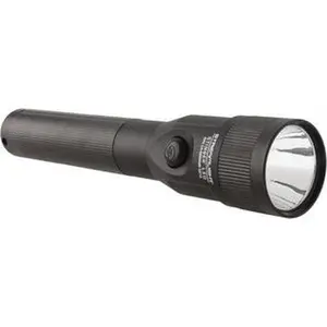 Streamlight White LED Bulb, 400 Lumens, Industrial/Tactical Flashlight Black Aluminum Body, 1 AA Battery Included 75710