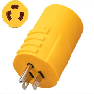 LBSC  4.74.7 out of 5 stars(25)  30 Amp to 110 RV Adapter,NEMA 5-15P to L5-30R Power Plug,Converts 15A/125V Household Male Outlet to 30A/125V Female Outlet,1875W 3 Prong Twist-Lock Plug for Marine,RV and generators