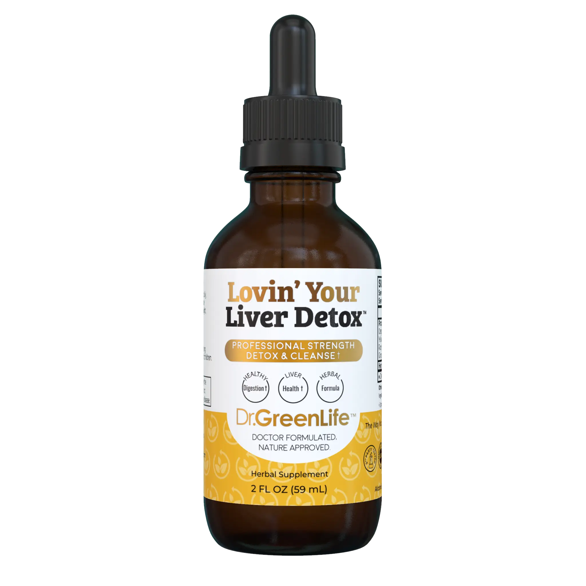 Dr. Green Mom Lovin' Your Liver Detox Liquid | Daily Internal Wellness & Herbal Cleansing Support | Botanical Drops