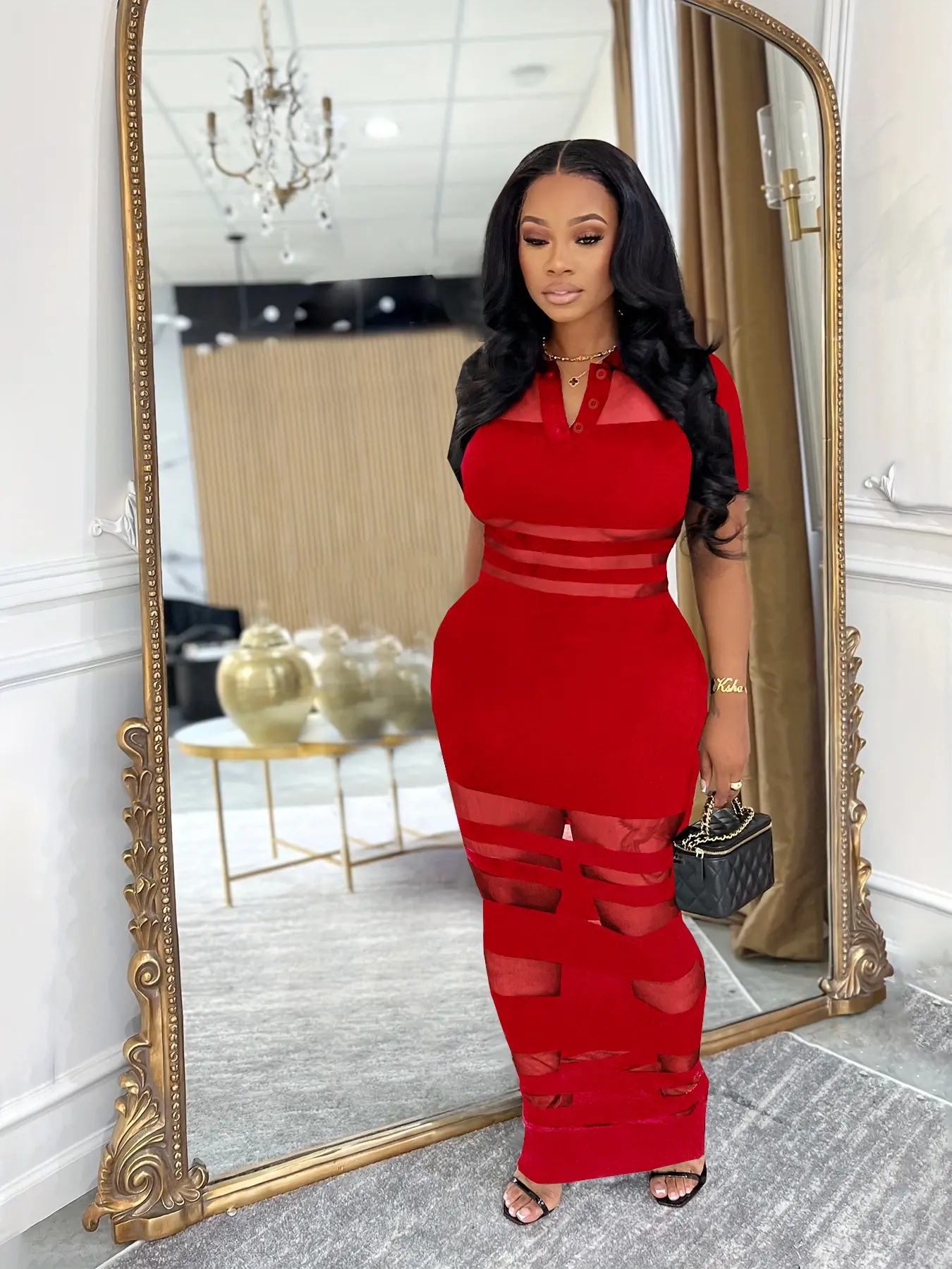 1 Piece Women's Summer Knit Dress, Colorblock Polo Neck Fitted Skirt, High Waist Bodycon Slimming Dress, Breathable Fabric for Day Casual Style Womenswear - TikTok Shop 1 Piece Women's Summer Knit Dress, Colorblock Polo Neck Fitted Skirt, High Waist Bodycon Slimming Dress, Breathable Fabric for Day Casual Style Womenswear - TikTok Shop